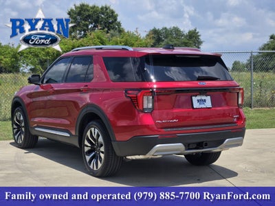 2026 Ford Explorer Platinum