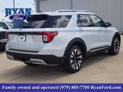 2025 Ford Explorer Platinum