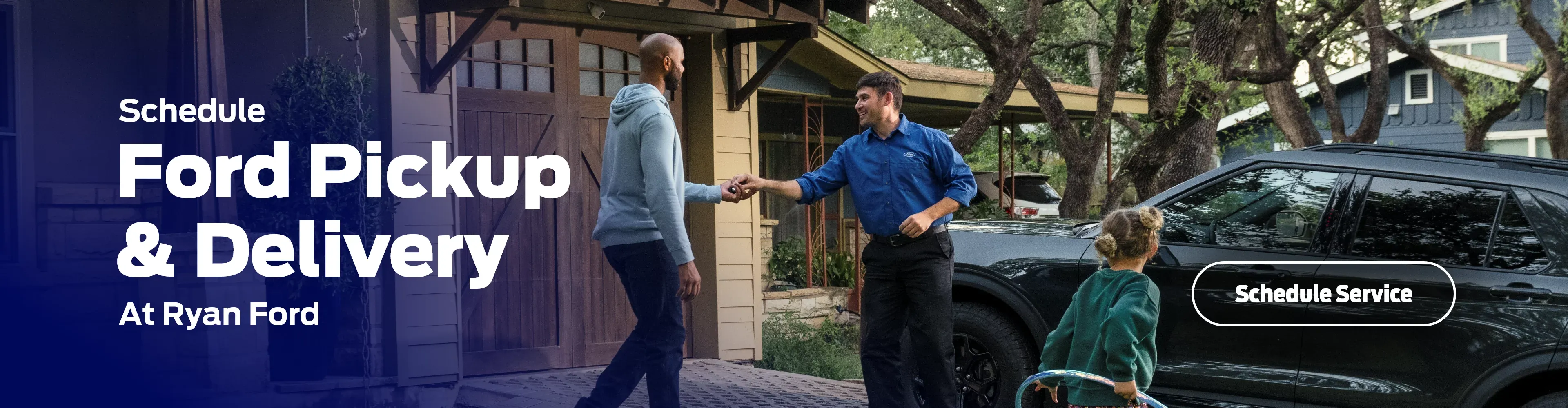 Ford Pickup and Delivery at Ryan Ford in Sealy TX